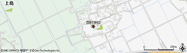 熊本県上益城郡嘉島町上六嘉914周辺の地図