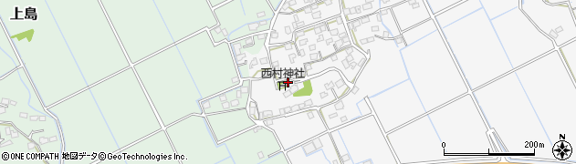 熊本県上益城郡嘉島町上六嘉915周辺の地図