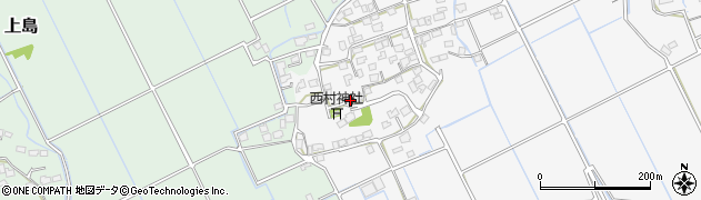 熊本県上益城郡嘉島町上六嘉939周辺の地図