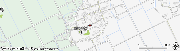 熊本県上益城郡嘉島町上六嘉936周辺の地図