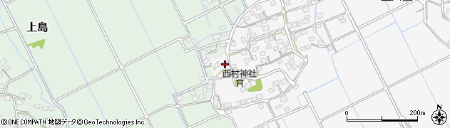 熊本県上益城郡嘉島町上六嘉966周辺の地図