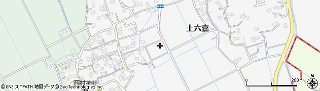 熊本県上益城郡嘉島町上六嘉512周辺の地図