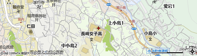 長崎女子高等学校周辺の地図