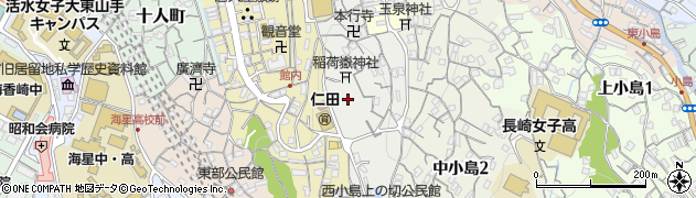長崎県長崎市西小島周辺の地図