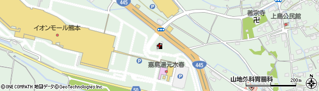 ＭＩＸ−Ｏダイヤモンドシティクレア嘉島店周辺の地図