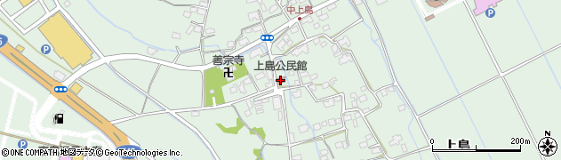 上島公民館周辺の地図