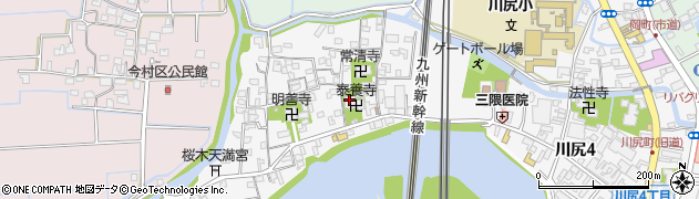 泰養寺周辺の地図