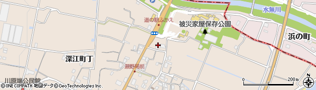 プロスパー　深江本店周辺の地図