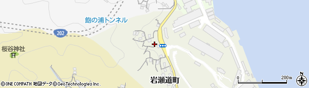 長崎県長崎市岩瀬道町5周辺の地図