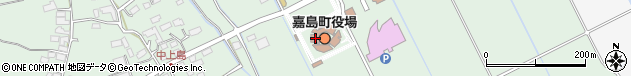 熊本県上益城郡嘉島町周辺の地図