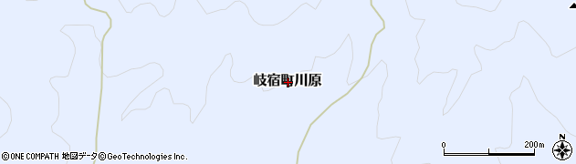 長崎県五島市岐宿町川原周辺の地図