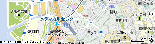 医療法人昭和会昭和会病院 指定通所介護事業所新地周辺の地図