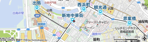 商工中金長崎支店周辺の地図