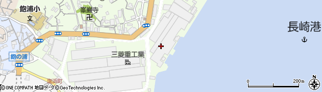 長崎県長崎市飽の浦町1周辺の地図
