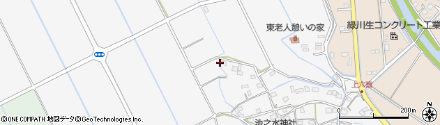 熊本県上益城郡嘉島町上六嘉1421周辺の地図