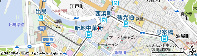 中山酒本店周辺の地図