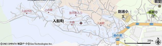 長崎県長崎市入船町周辺の地図