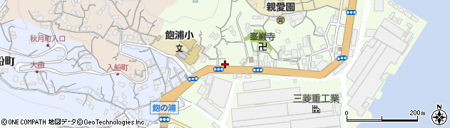 長崎県長崎市飽の浦町14周辺の地図