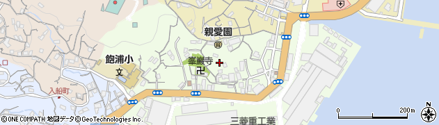 長崎県長崎市飽の浦町周辺の地図