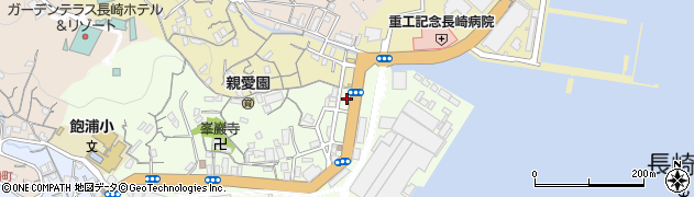 長崎県長崎市飽の浦町2周辺の地図