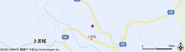 熊本県上益城郡山都町上差尾967周辺の地図