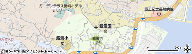 長崎県長崎市大谷町210周辺の地図