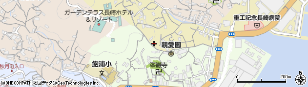 長崎県長崎市大谷町208周辺の地図