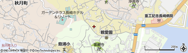 長崎県長崎市大谷町217周辺の地図