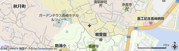 長崎県長崎市大谷町231周辺の地図