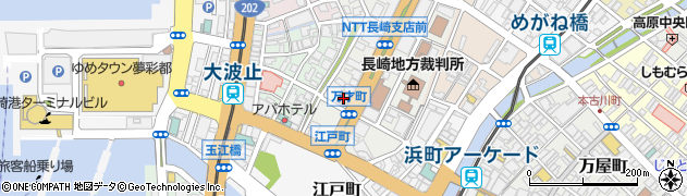 長崎県庁　長崎振興局税務部納税課周辺の地図
