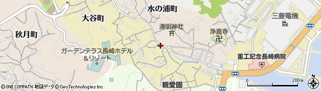 長崎県長崎市大谷町244周辺の地図