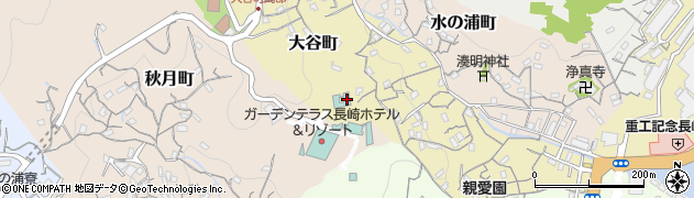 長崎県長崎市大谷町263周辺の地図