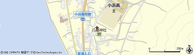 長崎県雲仙市小浜町北野周辺の地図