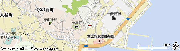 長崎県長崎市大鳥町393周辺の地図