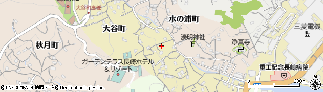 長崎県長崎市大谷町283周辺の地図