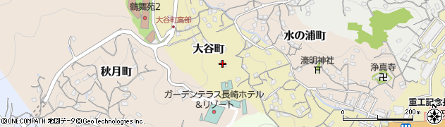 長崎県長崎市大谷町275周辺の地図