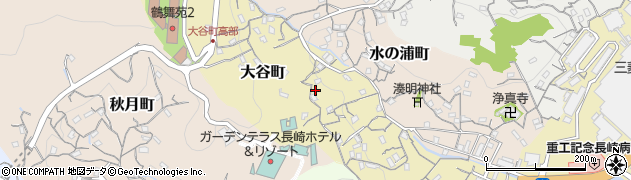 長崎県長崎市大谷町278周辺の地図