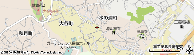長崎県長崎市大谷町288周辺の地図
