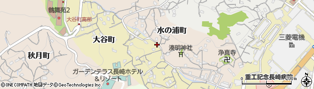 長崎県長崎市大谷町286周辺の地図