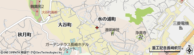 長崎県長崎市大谷町289周辺の地図