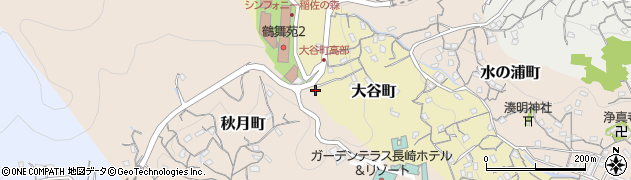長崎県長崎市大谷町338周辺の地図