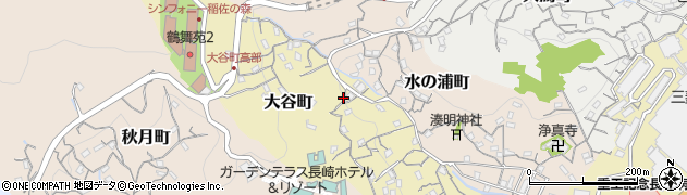 長崎県長崎市大谷町331周辺の地図