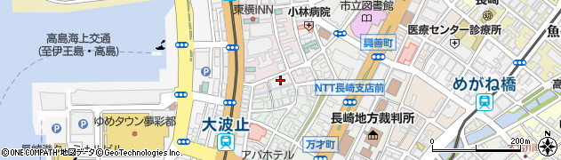 長崎県長崎市五島町9周辺の地図