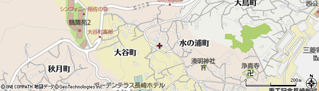 長崎県長崎市大谷町315周辺の地図