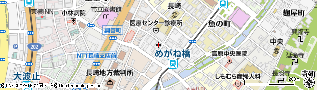 株式会社長崎銀行　別館周辺の地図