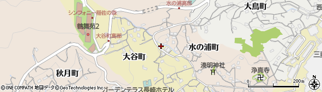 長崎県長崎市大谷町325周辺の地図