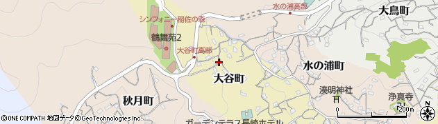 長崎県長崎市大谷町374周辺の地図