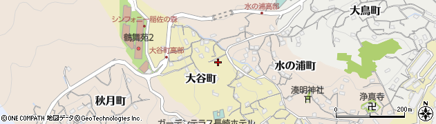 長崎県長崎市大谷町341周辺の地図