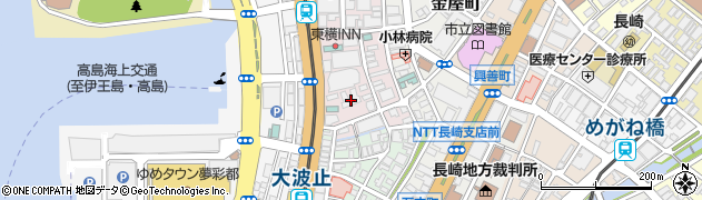 長崎県　剣道連盟（一般財団法人）周辺の地図