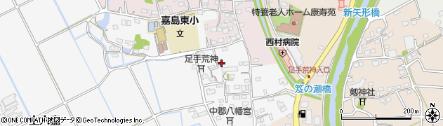 熊本県上益城郡嘉島町上六嘉2240周辺の地図
